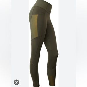 REI Co-op Army Green Screeline Hike Tights Size Medium